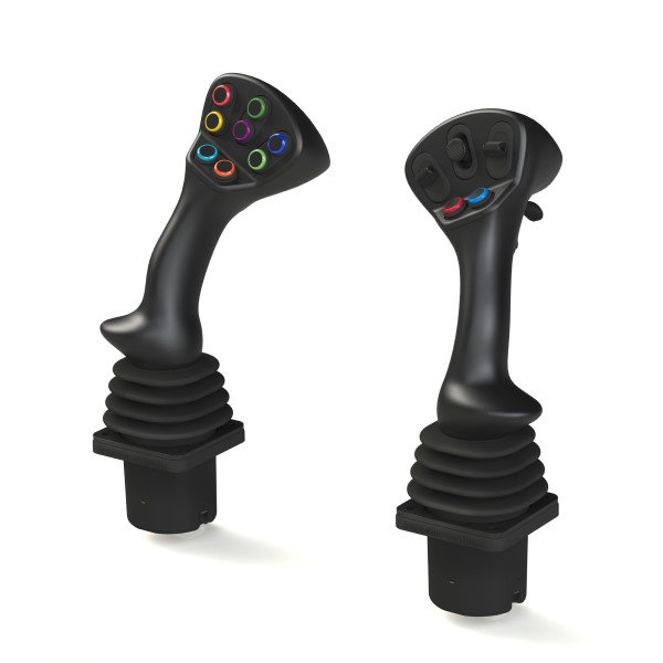 Sure Grip Controls Endurance Series joystick configurability